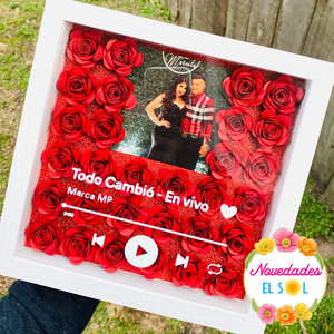 Rose Shadowbox